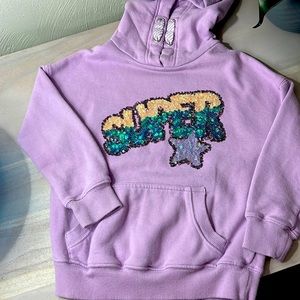 SUPER ⭐️  sequined sweater shirt SZ 5